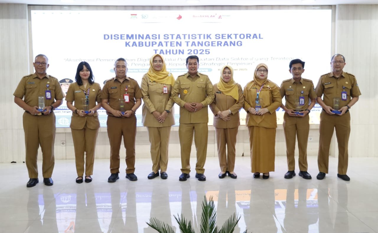 Diseminasi Statistik Sektoral 2025, Bupati Dorong Percepatan Transformasi Digital Pemerintahan