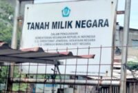 POTRET: lahan aset milik Kementerian Keuangan (Kemenkeu) di Rawa Buaya, Jakarta Barat. (Foto: Istimewa).