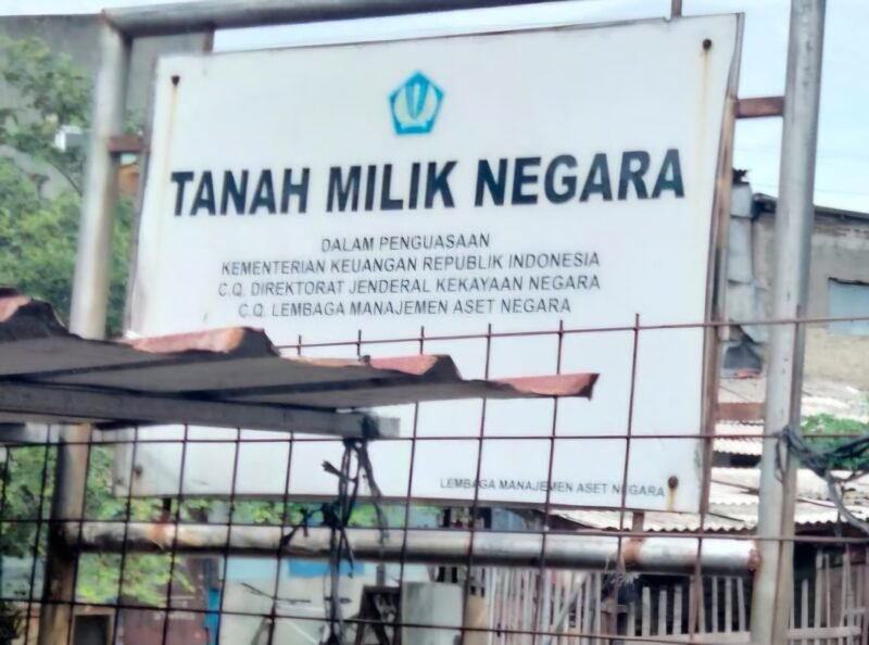 POTRET: lahan aset milik Kementerian Keuangan (Kemenkeu) di Rawa Buaya, Jakarta Barat. (Foto: Istimewa).