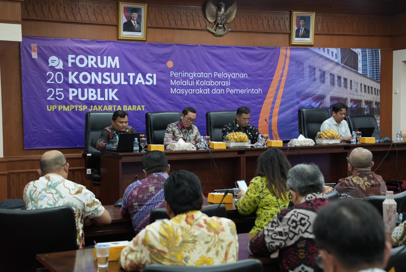 Pemkot Jakbar Apreasiasi Forum Konsultasi Publik UP PMPTSP: Jangan Gunakan Calo! 