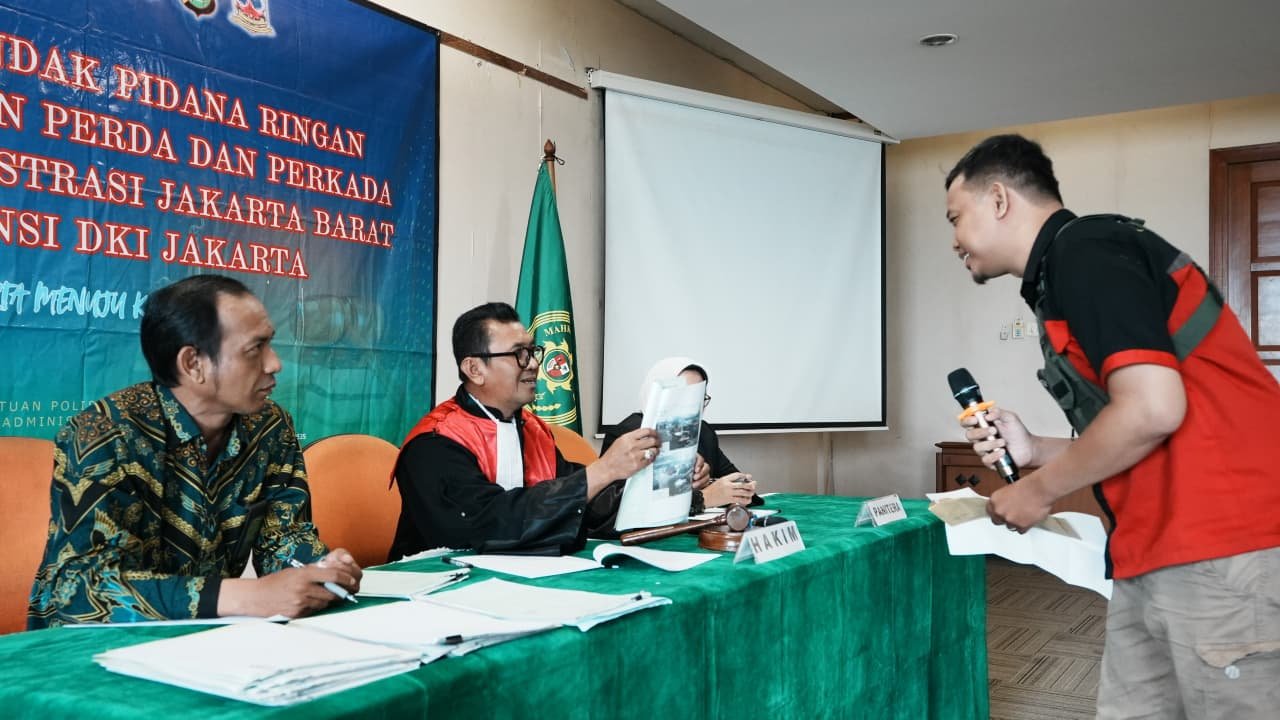 31 Pelanggar Perda Tibum Jalani Sidang Tipiring di Jakbar