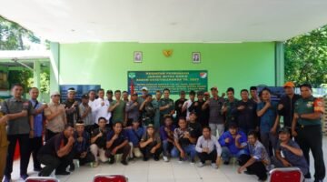 Kodim 0510/Trs menggelar kegiatan Pembinaan Jaring Mitra Karib Tahun Anggaran 2025, bertempat di Aula Makodim 0510/Trs Komplek Pemerintahan Kabupaten Tangerang, Selasa (25/11/2025).