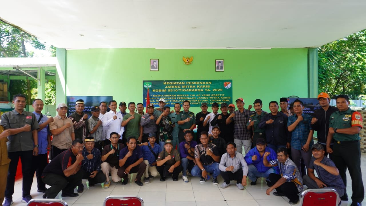 Bangun Komunikasi Semakin Era, Kodim 0510/Trs Gelar Pembinaan Mitra Karib