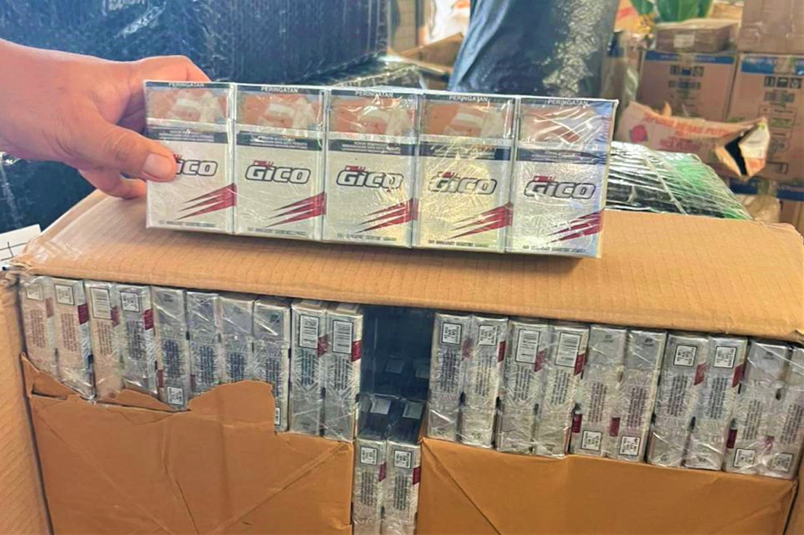 Bea Cukai Banten Gagalkan Pengiriman 5,8 Juta Batang Rokok Ilegal dan Penyelundupan Sabu
