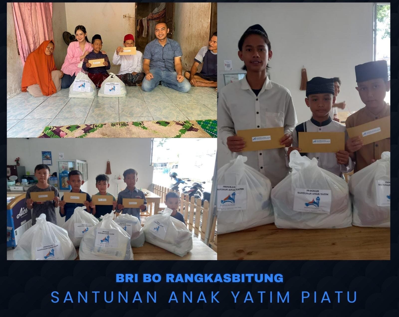 BRI Rangkasbitung Memberikan Santunan Anak Yatim Piatu