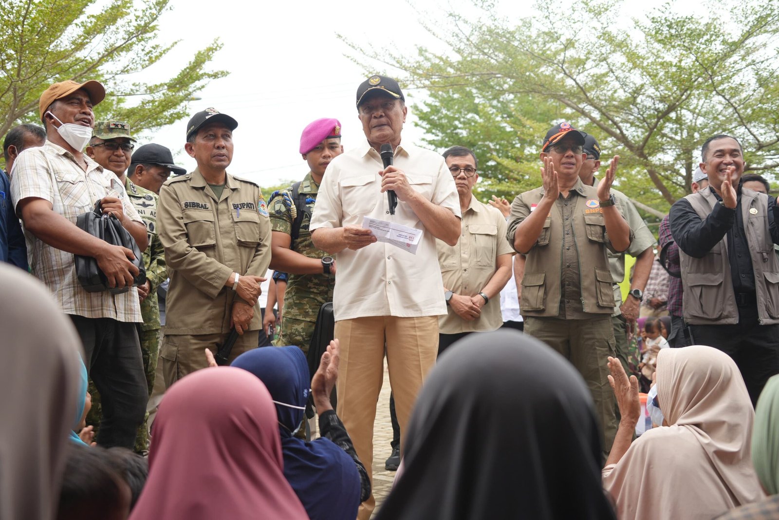 Menko Polkam Tinjau Pemulihan Bencana di Pidie Jaya