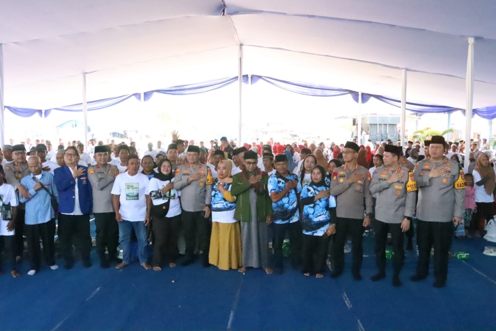Kapolres Priok, Hadiri Gelar Doa Bersama dan Bakti Sosial untuk Korban Bencana di Aceh, Sumut, dan Sumbar