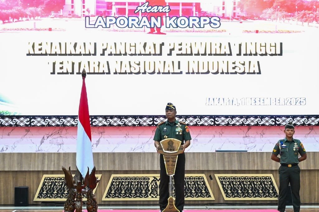 Wakil Panglima TNI Pimpin Laporan Korps Kenaikan Pangkat 139 Pati