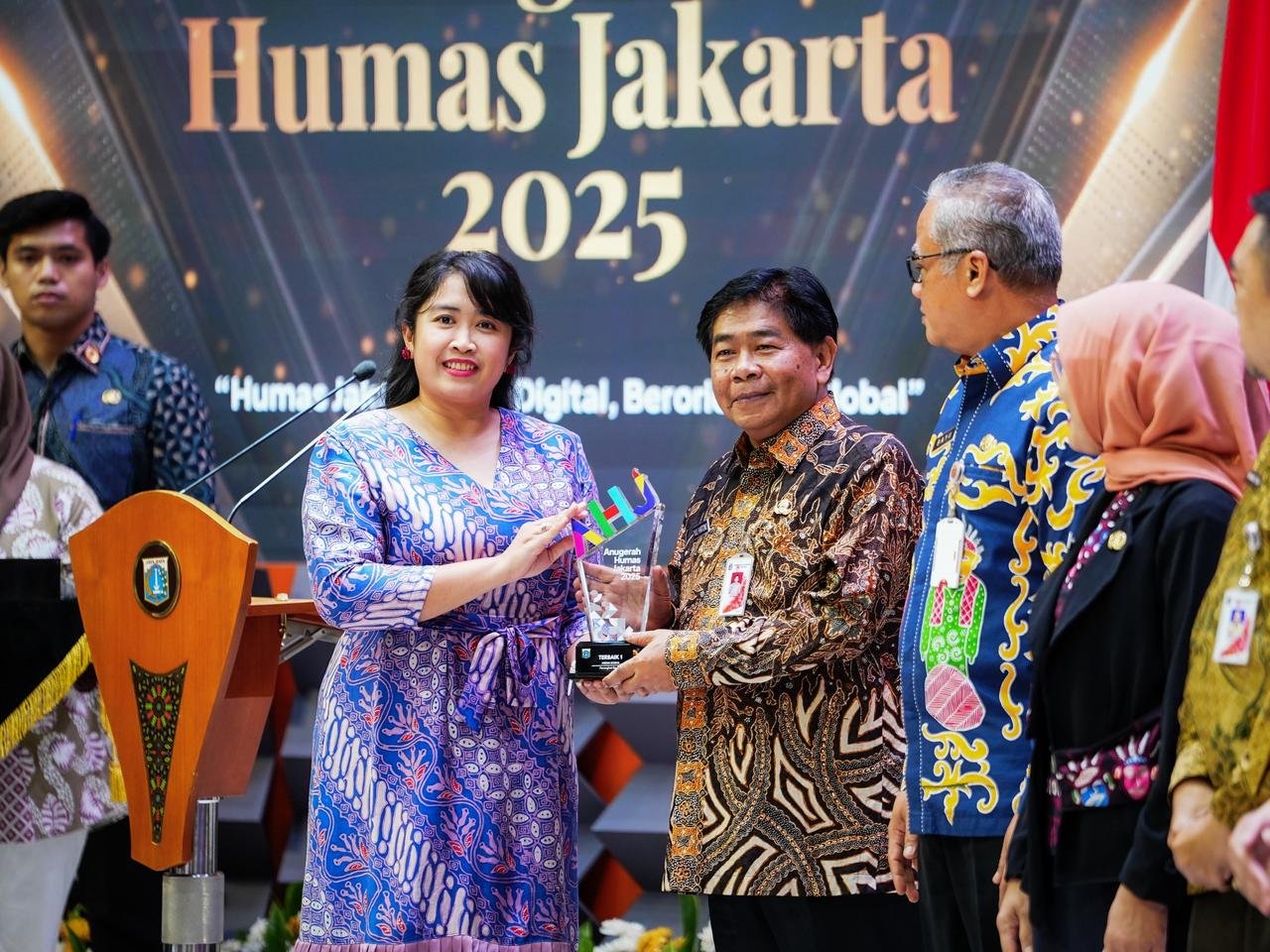 Pemkot Jakbar Raih Juara 1 Kategori Medsos di Ajang Anugerah Humas Jakarta