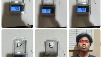 Polres Pelabuhan Tanjung Priok Ungkap Peredaran Sabu 38,58 Gram di Jakarta Barat