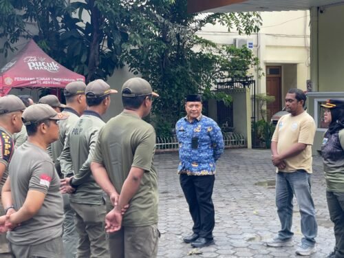 Ratusan Satpol PP Jakut Siap Bantu Pengamanan Nataru, Budhy Novian Minta Personel Kedepankan Pendekatan Humanis Saat Bertugas