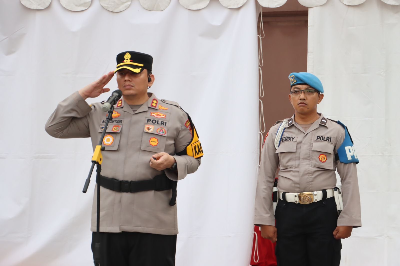 Kapolres Priok Pastikan Kesiapan Posko Operasi Lilin Jaya 2025