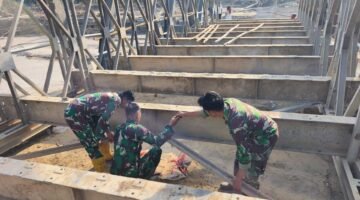 TNI AD Bangun Jembatan Bailey, Pulihkan Akses Di Wilayah Terdampak Banjir Aceh