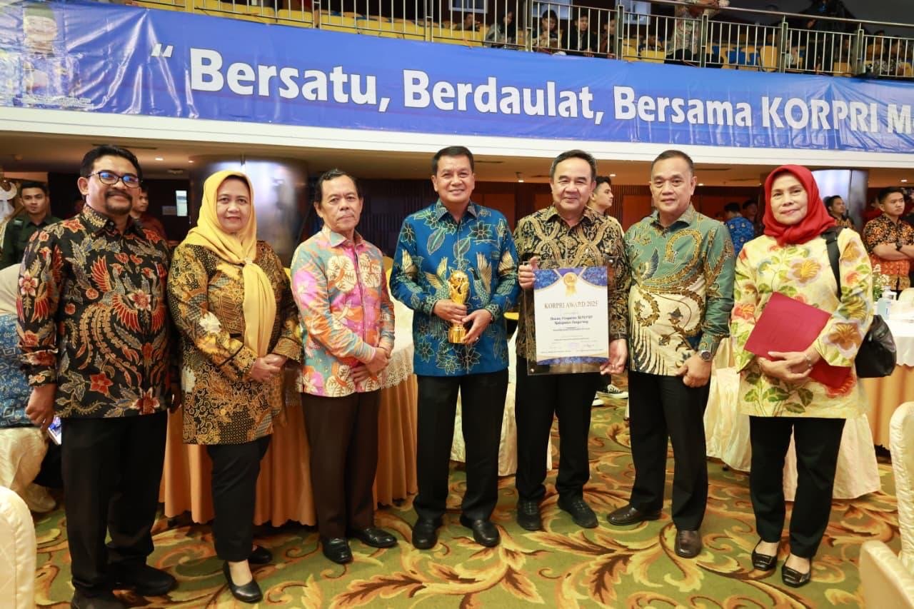 KORPRI Kabupaten Tangerang Dianugrahi Penghargaan, Kategori Kepengurusan Terbaik