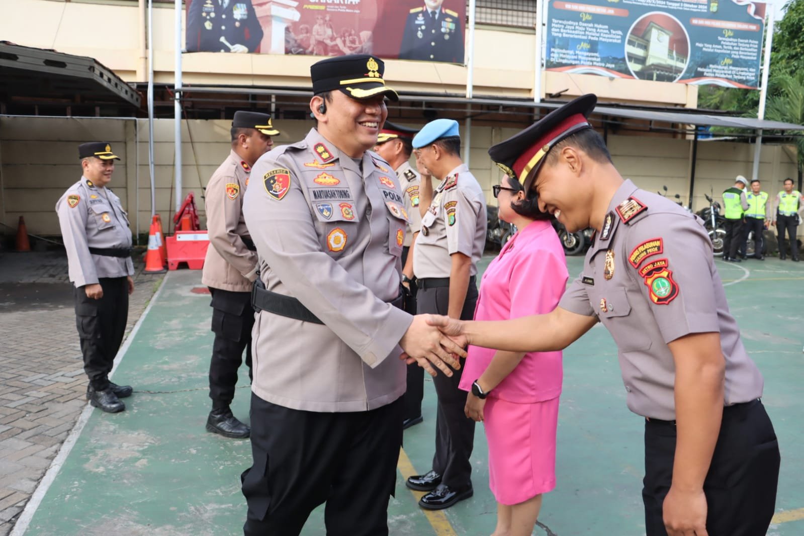 Upacara Kenaikan Pangkat Personel Polres Pelabuhan Tanjung Priok, Periode Januari 2026