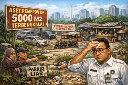 5.000 M2 Aset Daerah Pemprov DKI di Sunter Jaya Ditelantarkan dan Dikomersilkan, Warga Soroti Dinas Terkait Coreng Wajah Mas Pram