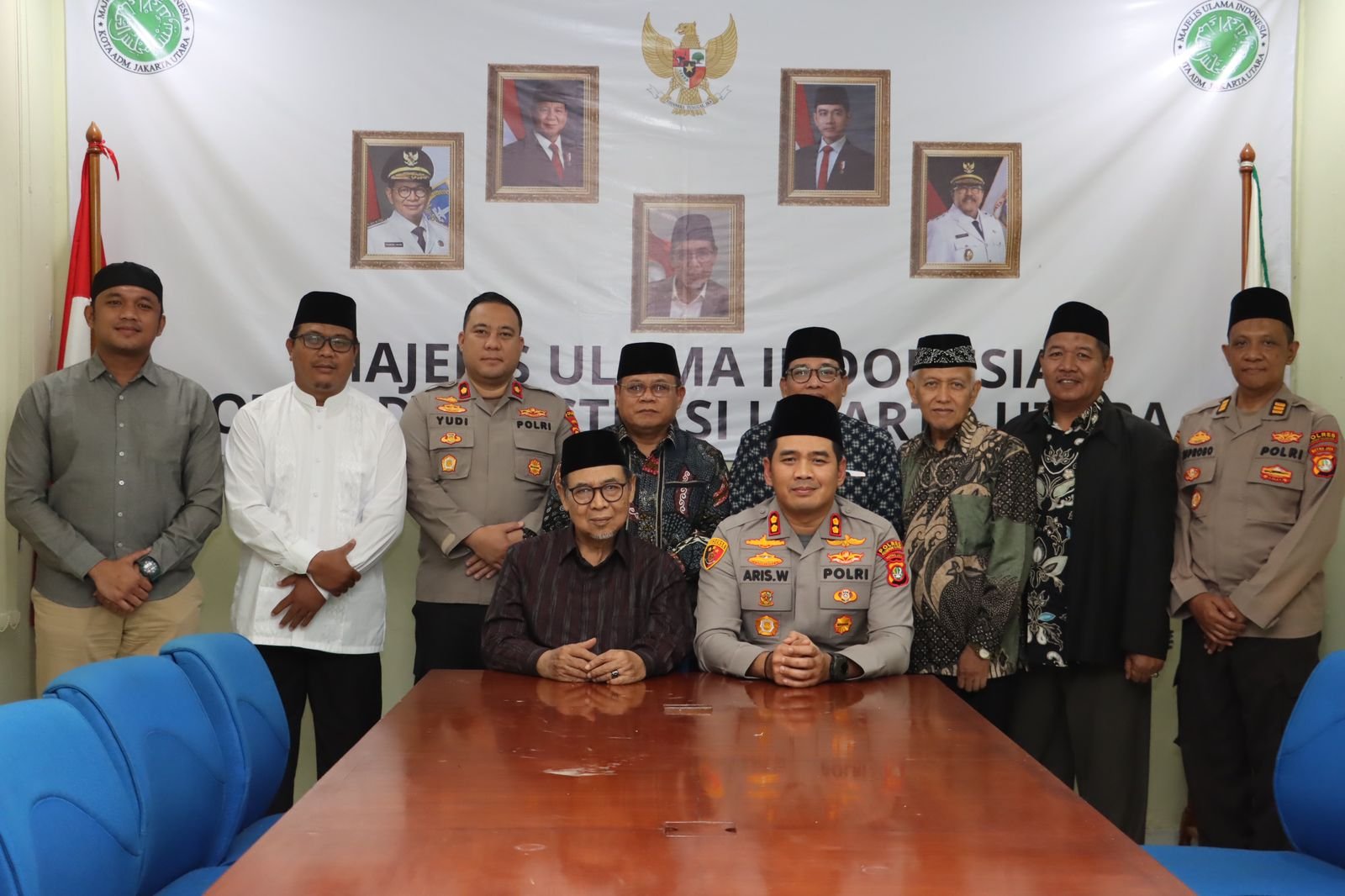 Kapolres Pelabuhan Tanjung Priok Perkuat Sinergi Kamtibmas Melalui Kunjungan Kerja ke MUI Jakarta Utara