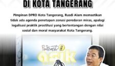 H. Rusdi Alam, S.Th.I., M.S.M memastikan tidak ada agenda pembahasan zonasi peredaran miras, apalagi legalisasi praktik prostitusi