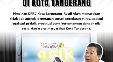 H. Rusdi Alam, S.Th.I., M.S.M memastikan tidak ada agenda pembahasan zonasi peredaran miras, apalagi legalisasi praktik prostitusi