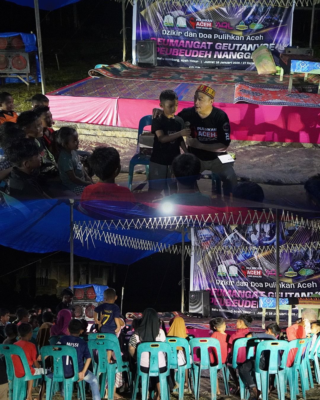 Ustadz Bachtiar Nasir Pimpin Doa, Salurkan Bantuan untuk Korban Bencana di Aceh