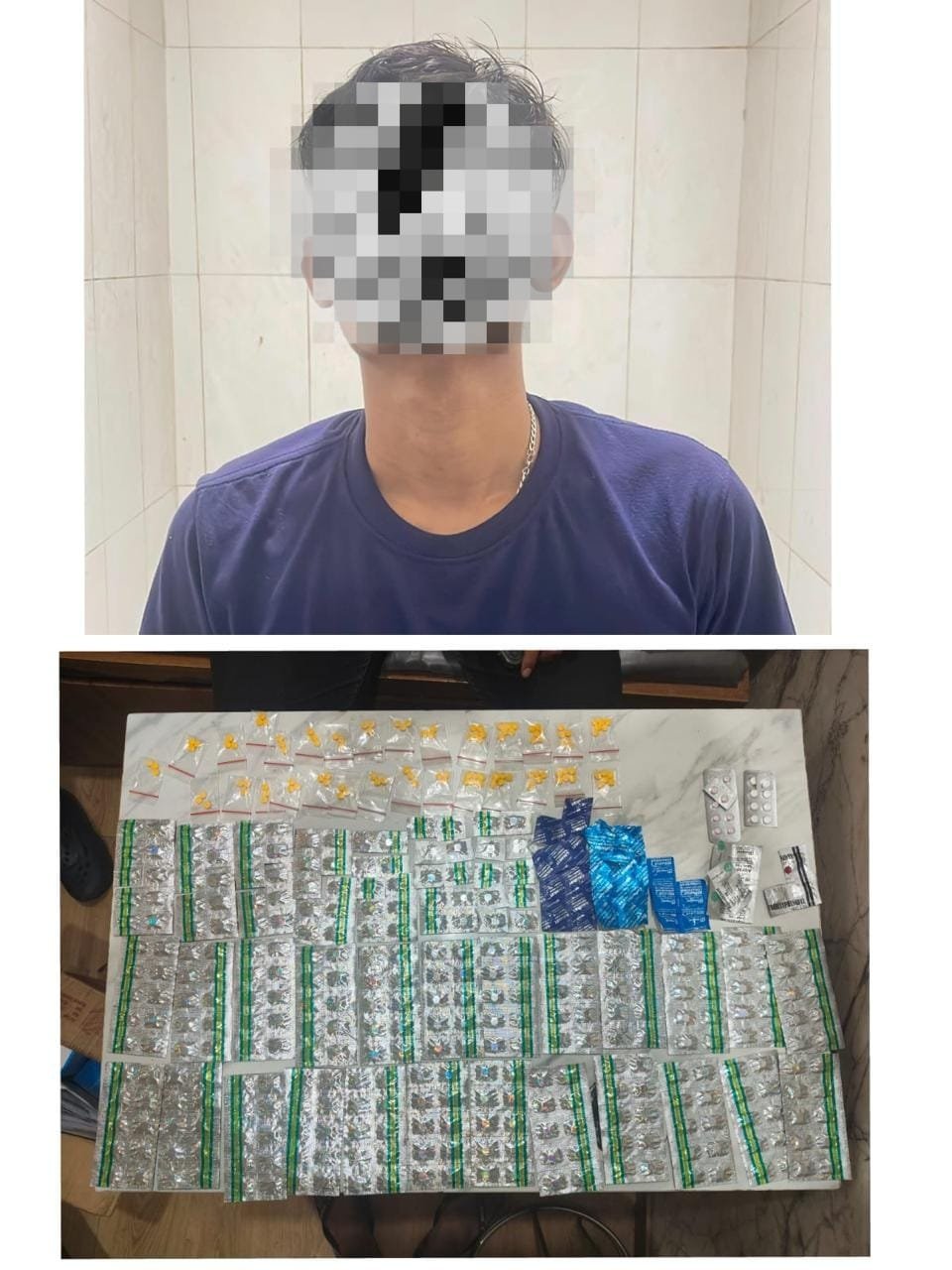 Satresnarkoba Polres Priok, Tangkap Bandar Pil Leksotan di Jakarta Utara