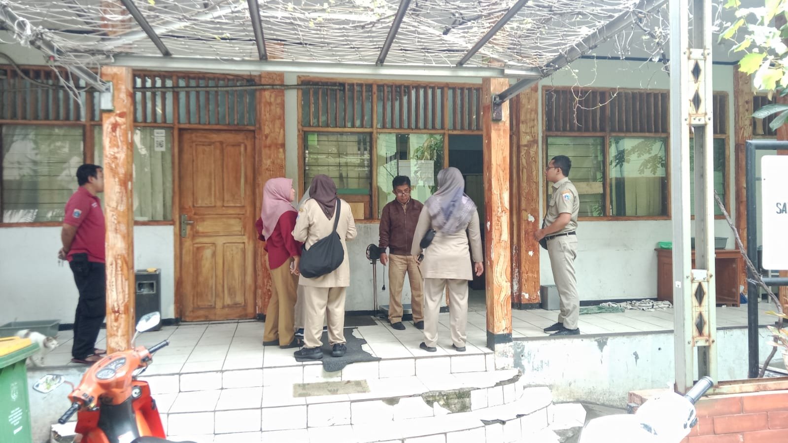 Sudin LH Jakut Dampingi Penilaian Kelayakan Gedung Satpel Kecamatan Tanjung Priok