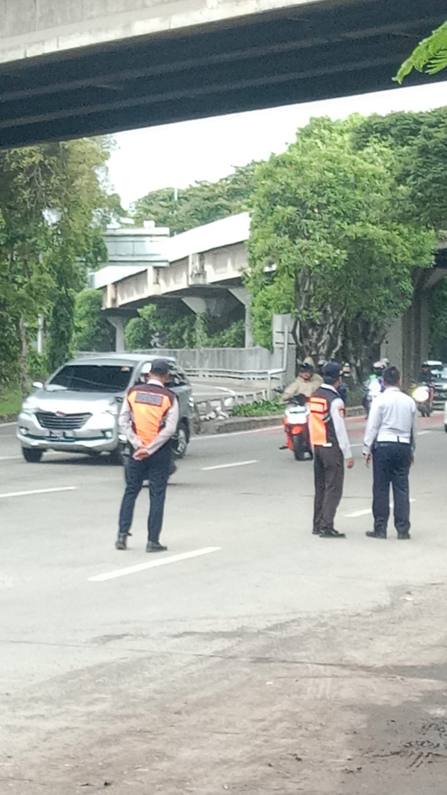 Operasi lintas jaya, Sudin Perhubungan jakarta utara di gelar di jalan Yos sudarso 