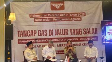 Tancap Gas ke Jalur Salah: KPA Kritik Arah Kebijakan Agraria Nasional