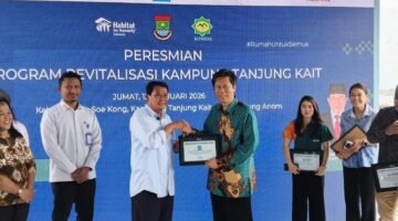 110 Rumah Nelayan di Tanjung Kait Telah Diresmikan Bupati