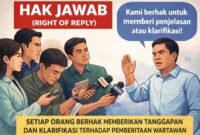 ILUSTRASI - hak jawab dan koreksi dari pengurus gudang di Cileungsi, Kabupaten Bogor, Jawa Barat, kepada redaksi suararealitas.co. (Foto: Istimewa).