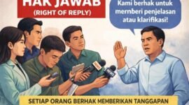 ILUSTRASI - hak jawab dan koreksi dari pengurus gudang di Cileungsi, Kabupaten Bogor, Jawa Barat, kepada redaksi suararealitas.co. (Foto: Istimewa).