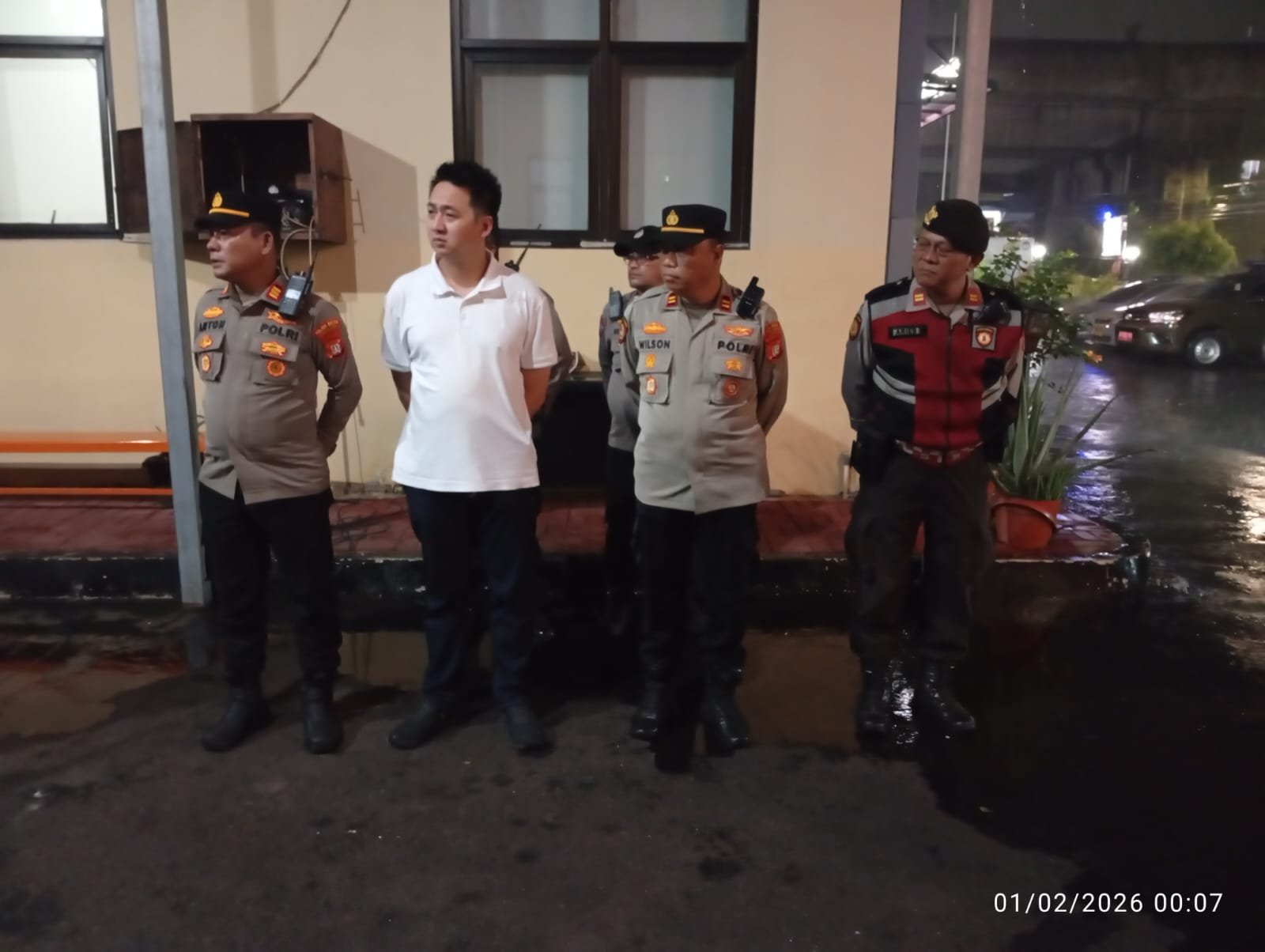 Polsek Kelapa Gading Laksanakan Apel KRYD, Personel Siaga Antisipasi Genangan
