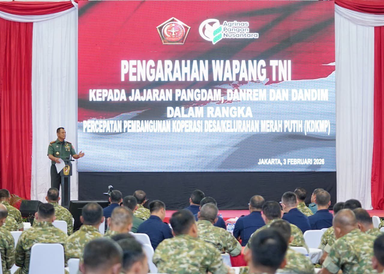 Wapang TNI Dorong Percepatan Koperasi Desa/Kelurahan Merah Putih