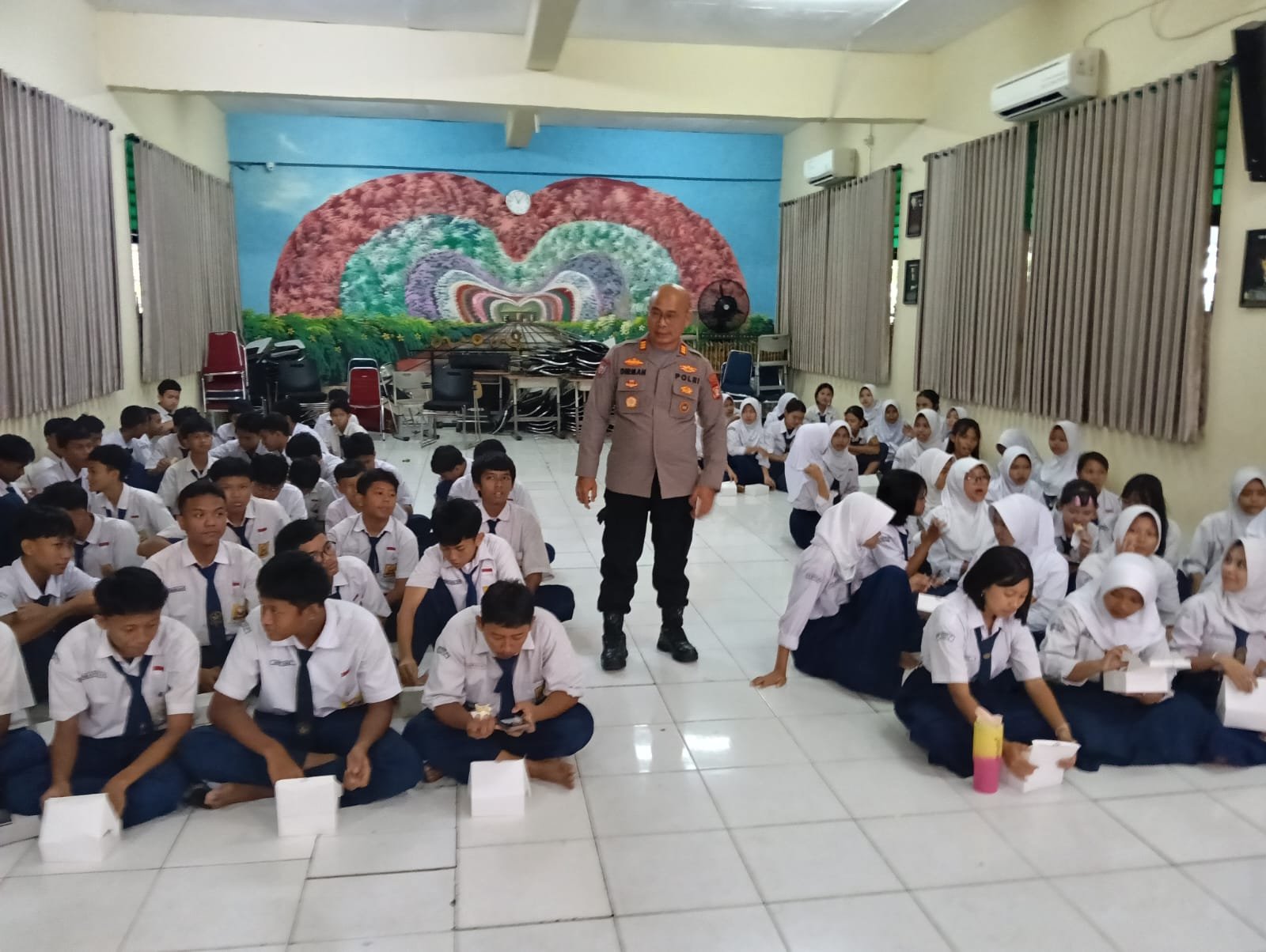 Satgas Preemtif Polres Priok, Sosialisasikan Ops Keselamatan Jaya 2026