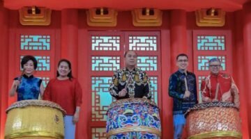 Sekda Uus Buka Jakarta Lunar New Year Festival 2026 di Main Atrium Emporium Pluit Mall