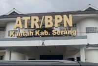 ILUSTRASI - program PTSL disorot: dua sertifikat tanah milik warga Serang mandek sejak 2020. (Foto: Istimewa).