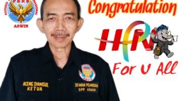 Chairman of the Board of Trustees of the DPP ASWIN Aceng Syamsul Hadie, S S Sos., MM Congratulates the 2026 National Press Day..!!