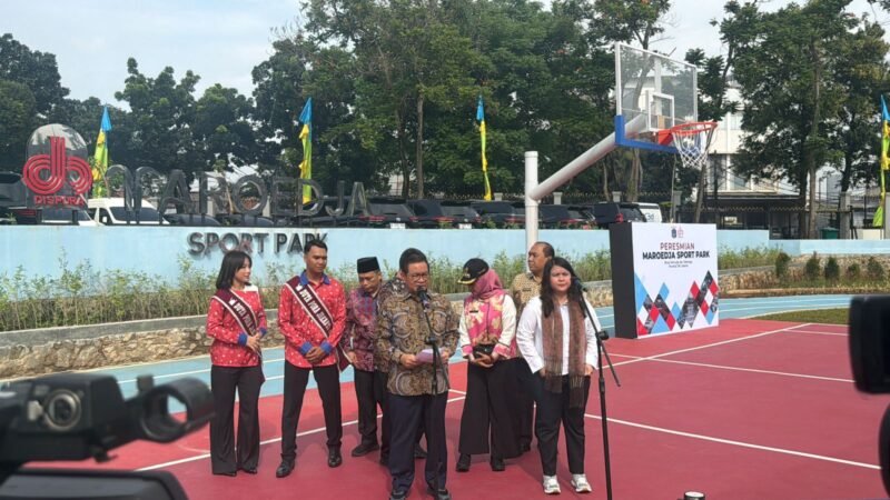 POTRET - Maroedja Sport Park diresmikan, Gubernur Pramono menargetkan tahap II rampung cepat. (Foto: Istimewa).