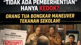 Narasi “hanya skorsing” ini justru memantik pertanyaan baru:
jika sejak awal hanya skorsing, mengapa muncul isu pengunduran diri? Mengapa klarifikasi baru dilakukan setelah KCD turun tangan dan kasus ini menjadi sorotan publik?