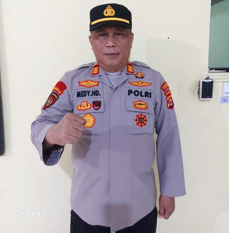 Kapolsek Pasar Kemis AKP Humaedi, S.H.