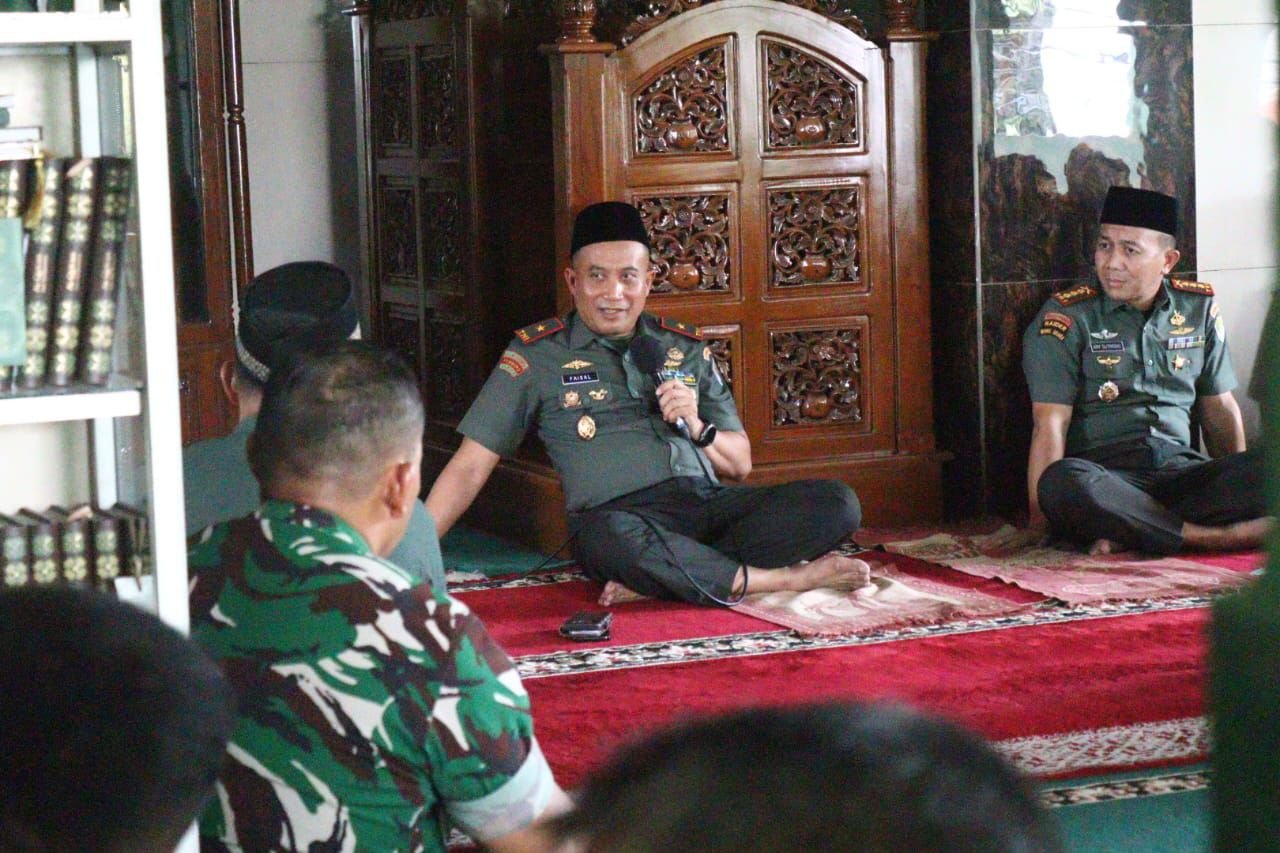 Safari Ramadhan Danrem 052/Wkr di Kodim 0506/Tangerang