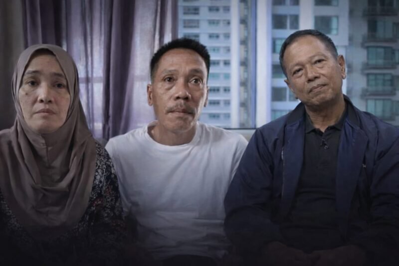 POTRET - (kiri dan tengah) orang tuanya Fandi, serta (kanan) Kesatuan Pelaut Indonesia (KPI), I Dewa Nyoman Budiasa menegaskan bahwa status kapal diduga “Phantom Shipping”. (Foto: Istimewa).