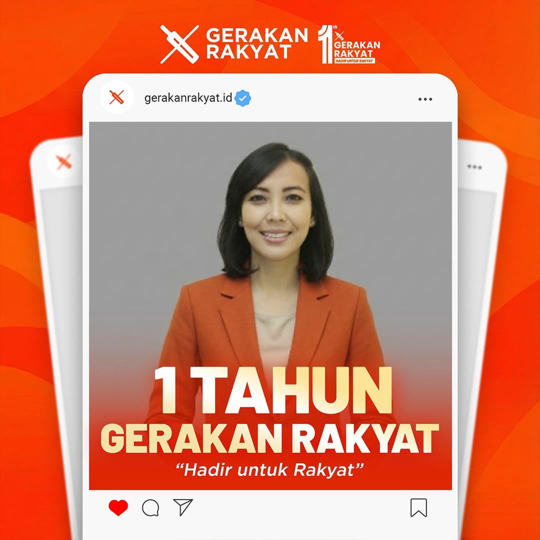DPC Pasar Kemis Ucapkan Harlah ke-1 Partai Gerakan Rakyat, Target Solid Menuju 2029