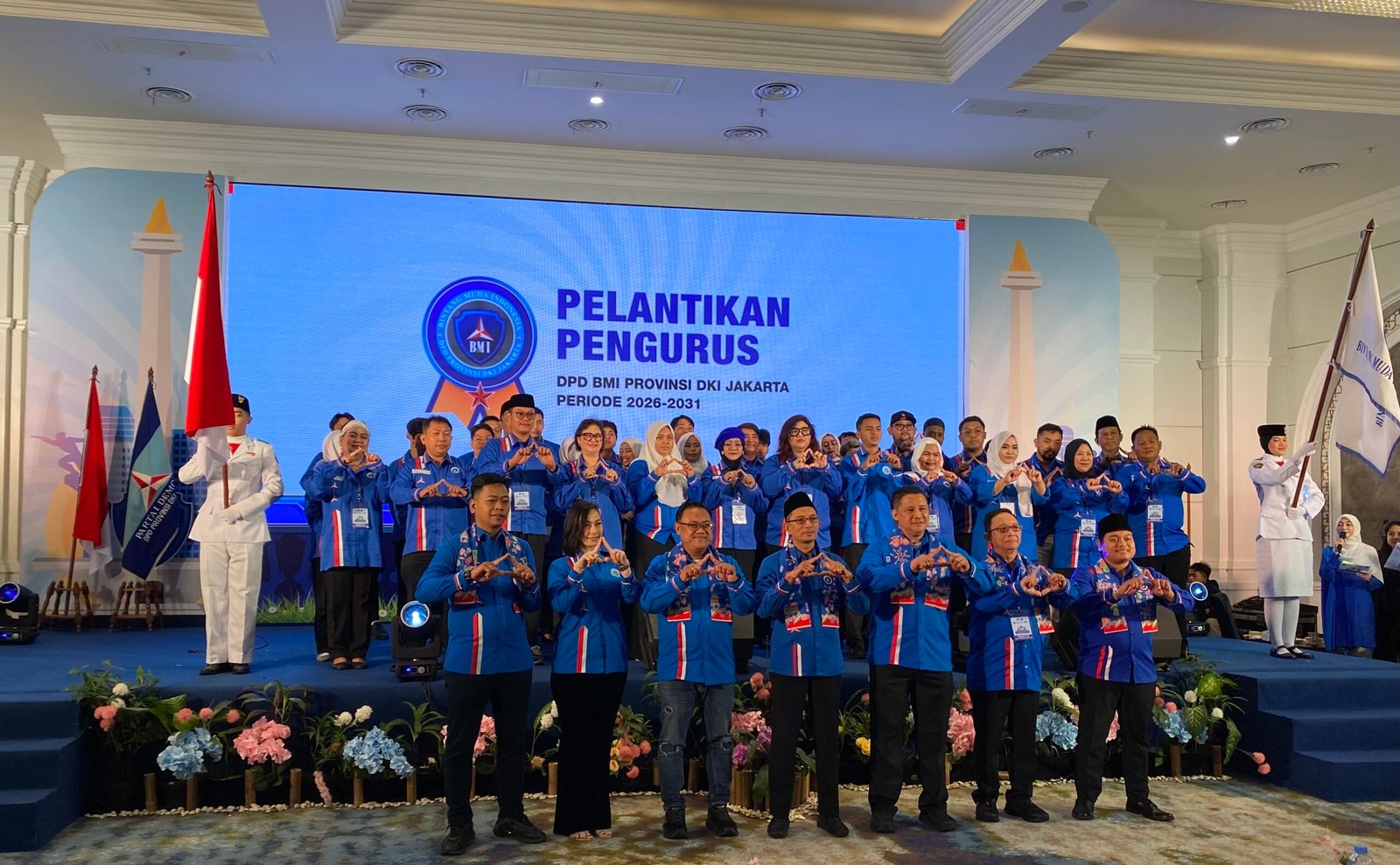 DPD BMI DKI Jakarta Dikukuhkan, Mirza Mustakim Pimpin Regenerasi Kader Muda