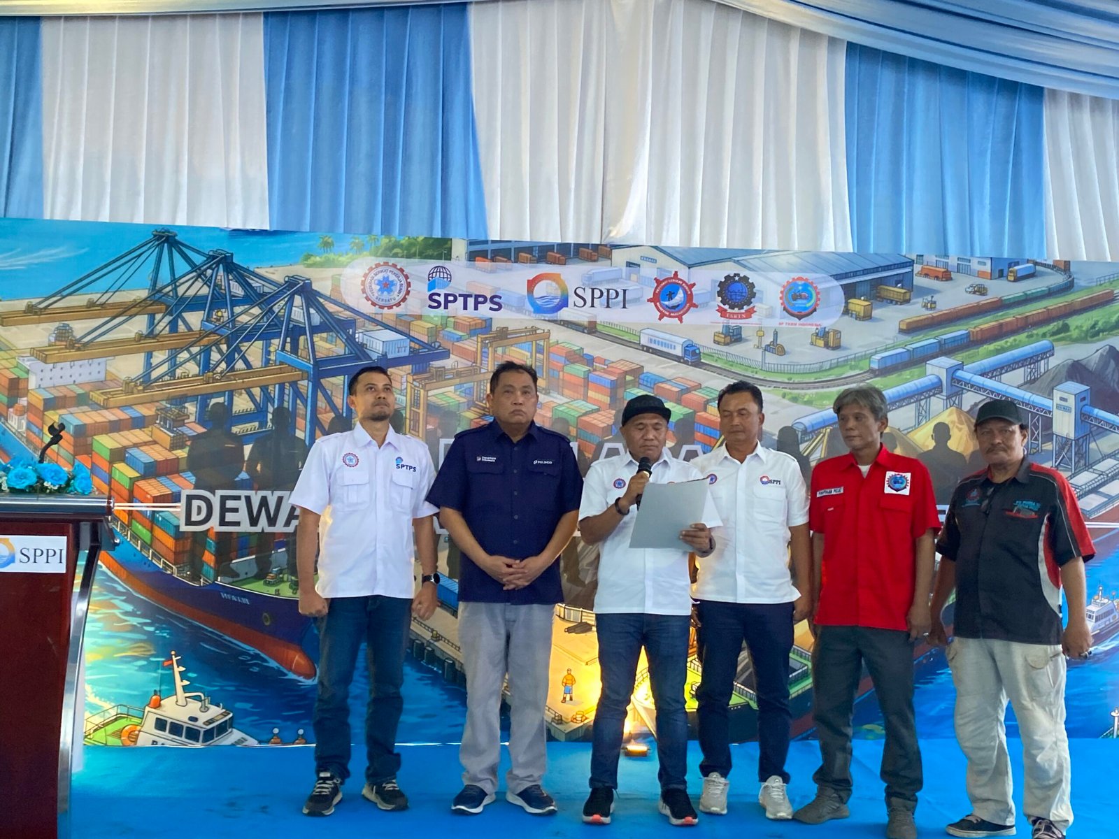 Dewan Buruh Pelabuhan Indonesia Resmi Dideklarasikan, Target Dukung Ekonomi Delapan Persen dan Kesejahteraan Buruh