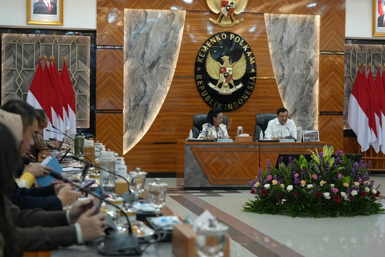 Gelar Rapat Konsultasi Bersama DPD RI, Kemenko Polkam Perkuat Sinergi Pusat dan Daerah