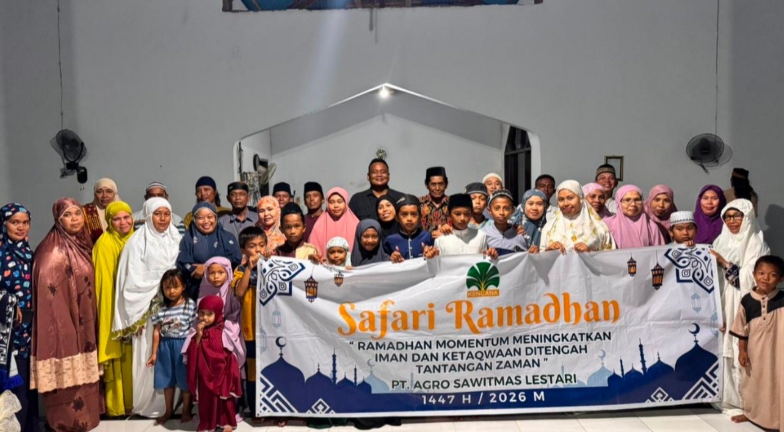 Safari Ramadhan PT Agro SawitMas Lestari sebagai Wadah Sinergitas Pemangku Kepentingan dan Masyarakat