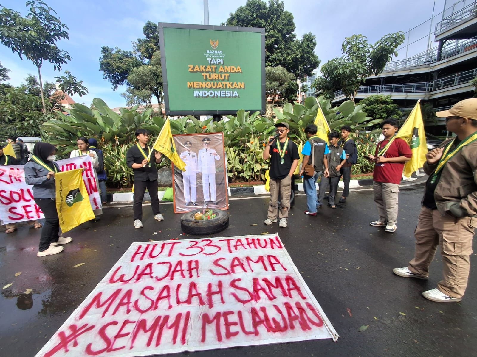 HUT ke-33, Kritik Pedas Mahasiswa Tak Terbendung