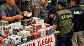 ILUSTRASI - Jakarta Barat diserbu rokok ilegal yang dijual terang-terangan di pinggir jalan, dan desakan bentuk tim khusus bersama Direktorat Jenderal Bea Cukai menguat. (Foto: Ekslusif Suara Realitas).