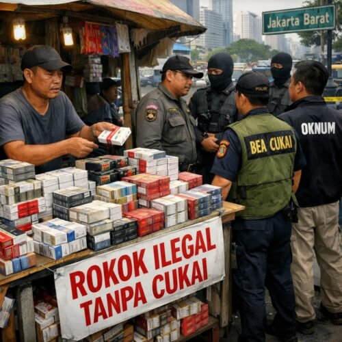 Rokok Tanpa Cukai Seolah Kebal Hukum di Jakarta Barat, Aktivis Tantang Aparat Ungkap Aktor Besar di Balik Jaringan Distribusi